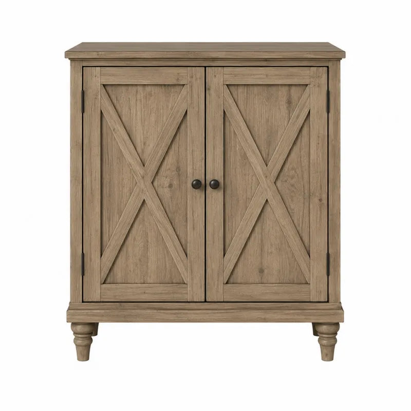 Szafka z drewna sosnowego 90x40x100 cm z drzwiami